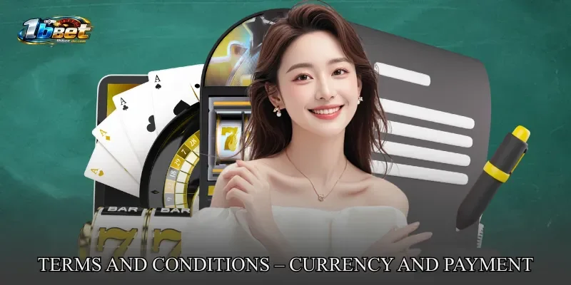 Terms and Conditions – Currency and Payment Policies at 1BBET